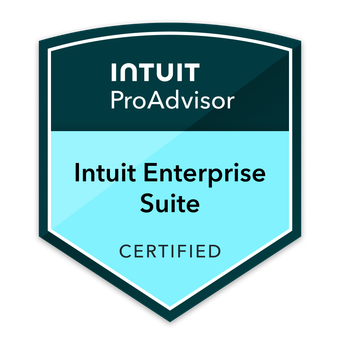 Intuit ProAdvisor Intuit Enterprise Suite Certified badge